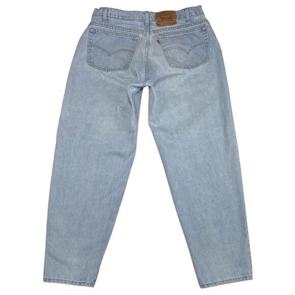VTG 90s Levis 560 Mens Jeans 38x32 Loose Fit Tapered Leg Made In USA Meas: 36x30 - Picture 2 of 12